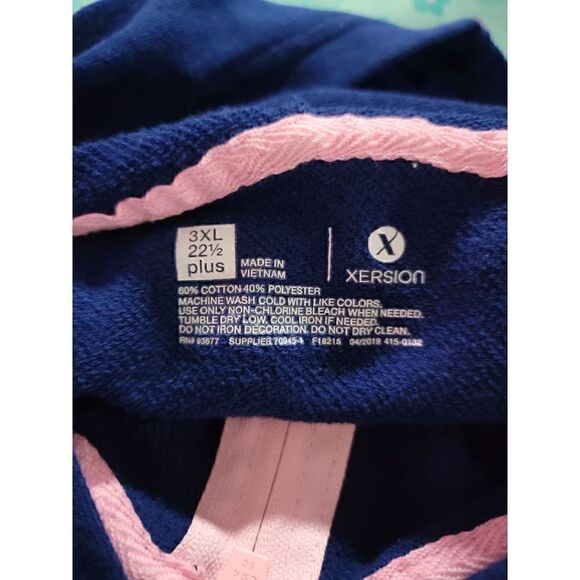 Xersion Girls Youth Athletic Hoodie Jacket - Picture 7 of 8
